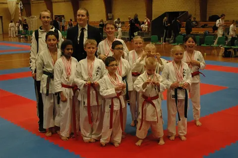 Deltagere VKS ved Wado Cup i Hammel d. 10. maj 2014