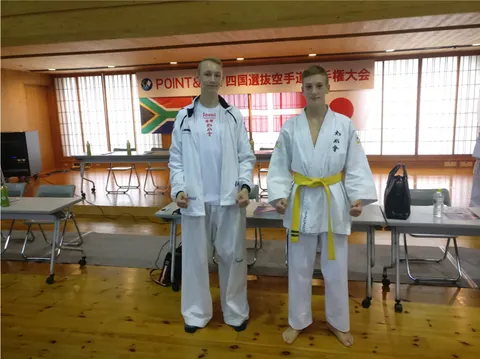 Deltagere – VKS ved Lions Cup i kontaktkarate d. 26. august 2017 i Matsuyama, Japan