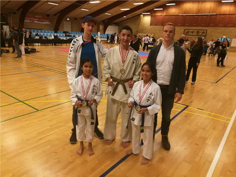 Deltagere – VKS ved Oyama Cup i kontaktkarate d. 7. oktober 2017 i Køge