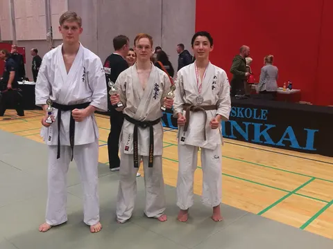 Deltagere ved DM / Fyn Open i Shinkyokushin d. 11. februar 2017 i Svendborg