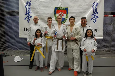 Deltagere – VKS ved Tezuka Cup i kontaktkarate d. 27. januar 2018 i Rotterdam